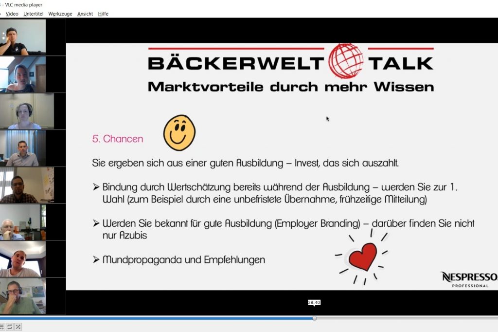 Erfolgreicher Bäckerwelt Talk | Ausbildung – gut geplant statt nebenher