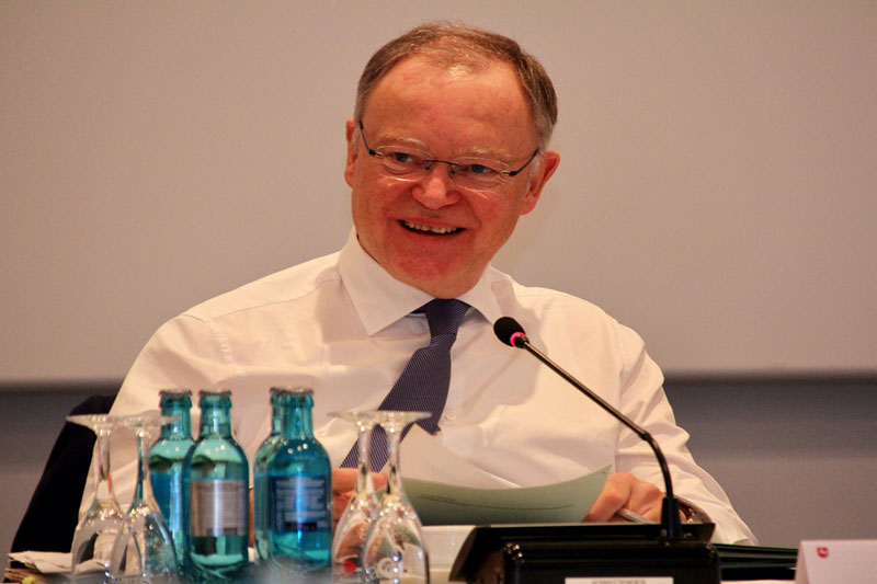 Der Niedersächsischer Ministerpräsident Stephan Weil
