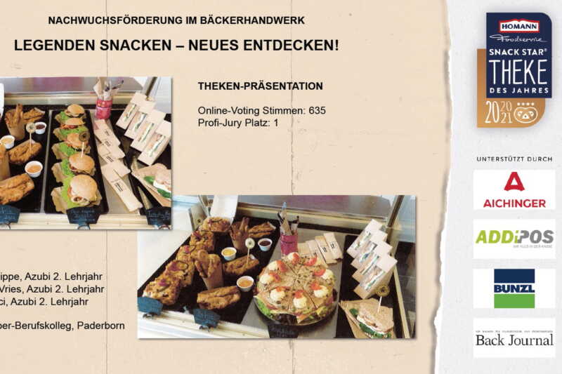 Snackstar-Theke des Jahres: Helene-Weber-Berufskolleg setzt sich durch