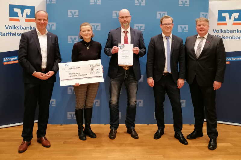 Schleswig-Holstein: VR-Förderpreis Handwerk geht an die Hofbäckerei Wittmaack