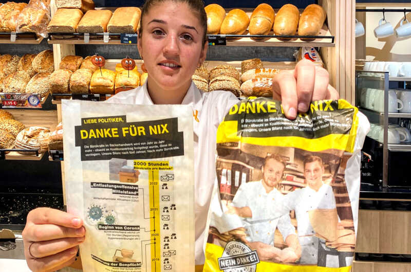 Niedersachsen: Bäcker verschärfen vor der Wahl den Protest