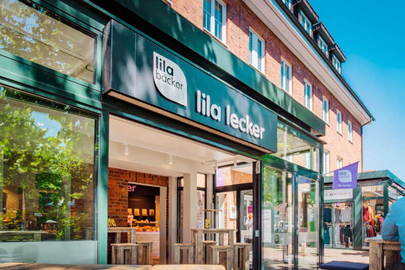 Lila Bäcker gibt ein Drittel der Filialen auf