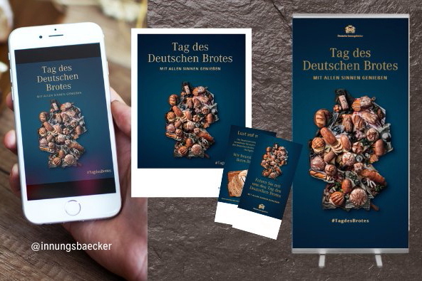 Werbemittel für Social Media zum Tag des Deutschen Brotes