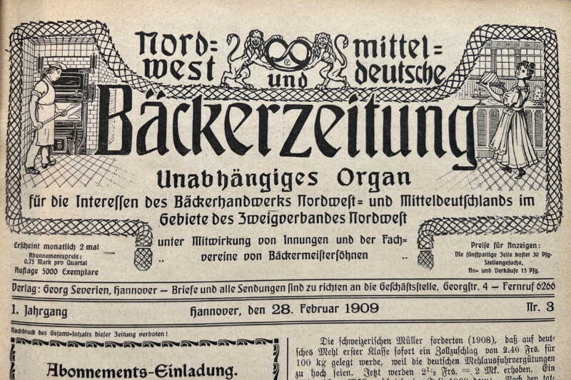 115 Jahre: Die Bäcker Zeitung feiert Jubiläum