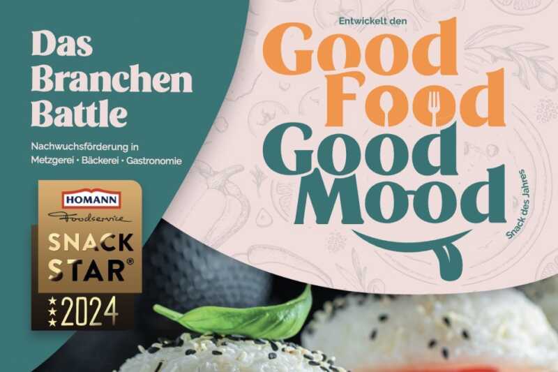 Messe Stuttgart ist Partner des Homann Snack Stars 2024