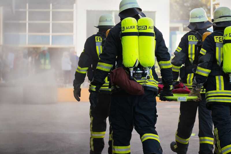 Ofenbrand: Großeinsatz bei Kuchenmeister