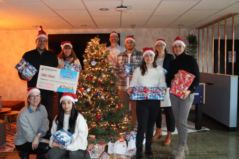 Vandemoortele erfüllt 40 Weihnachtswünsche