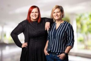 Kristin Gessert und Anja Bosse