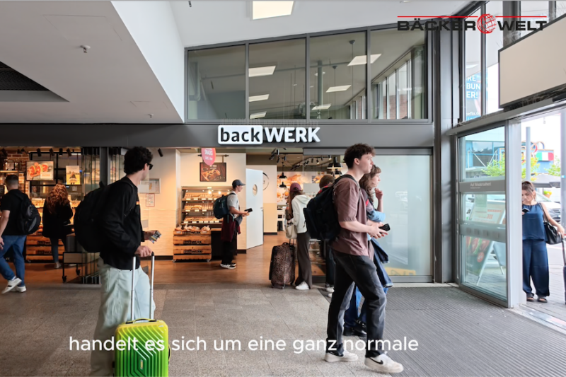 Video: Die neue Backwerk-Filiale am Duisburger Hauptbahnhof